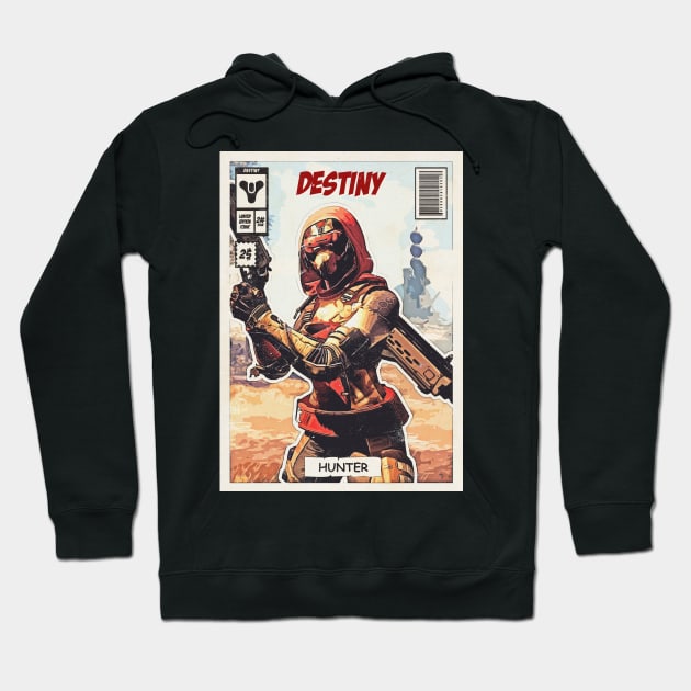 Destiny Hunter Comic Hoodie by Durro